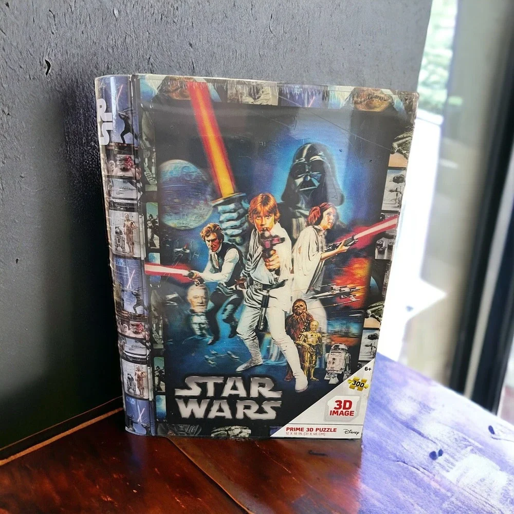 Star Wars Prime 3D Star Wars 300 PC Puzzle 3D Image W/Tin 2022 Disney